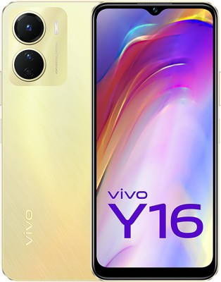 vivo Y16 (Drizzling Gold, 64 GB)(3 GB RAM)