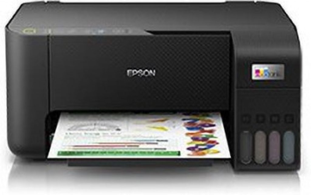 epson l3251 multi function wifi color printerblack ink bottle 1