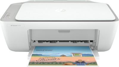 HP DeskJet 2332 Multi-function Color Printer(White, Grey, Ink Cartridge)