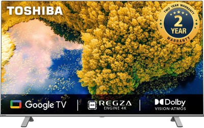 TOSHIBA C350LP 108 cm (43 inch) Ultra HD (4K) LED Smart Google TV with Dolby Vision Atmos and REGZA Engine(43C350LP)