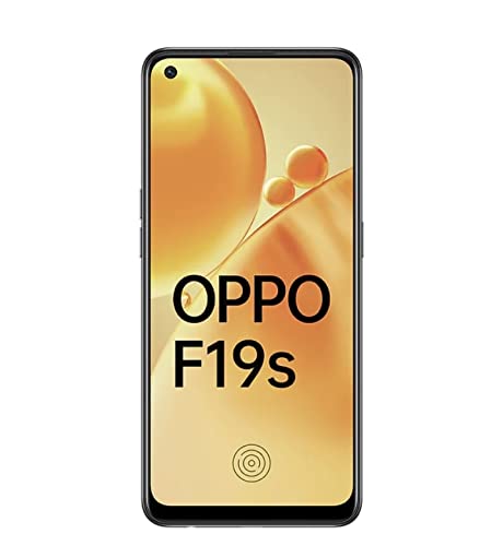 Oppo F19s (Black) | 6GB RAM + 128GB ROM | 48MP+2MP+2MP Primary Camera | 16MP Selfie Camera | 5000 mah Battery | 6.43' inch Display