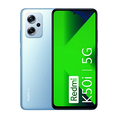 Redmi K50i 5G (Phantom Blue, 8GB RAM, 256GB Storage)| Flagship Mediatek Dimensity 8100 Processor | 144Hz Liquid FFS Display
