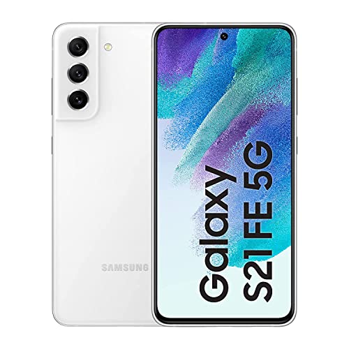 Samsung S21 FE 5G with Snapdragon 888 (Phantom White, 8GB RAM, 128GB Storage)