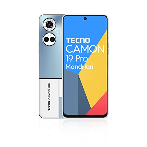Tecno Camon 19 Pro Mondrian (8GB RAM,128GB Storage) | Multi-Colour Changing Back-Panel