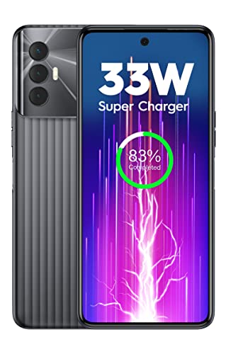 Tecno Spark 8 Pro (Interstellar Black, 4GB RAM,64GB Storage) | 48MP Triple Camera | 33W Fast Charger