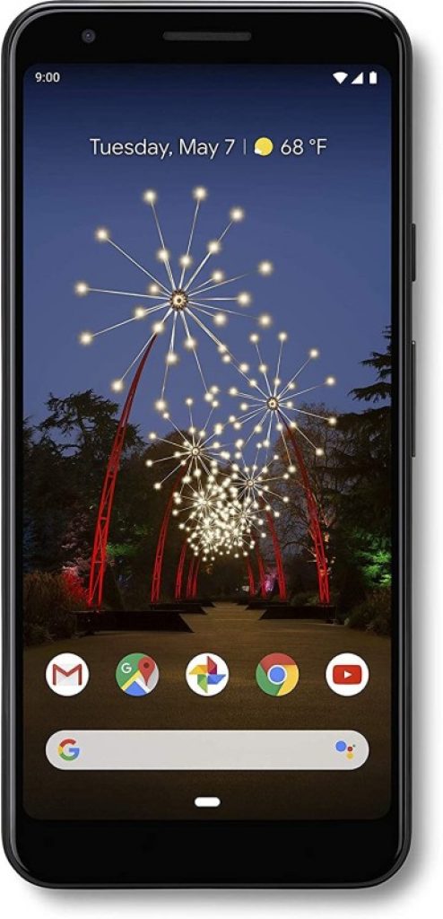 Google Pixel 3A (Just Black, 64 GB)(4 GB RAM)