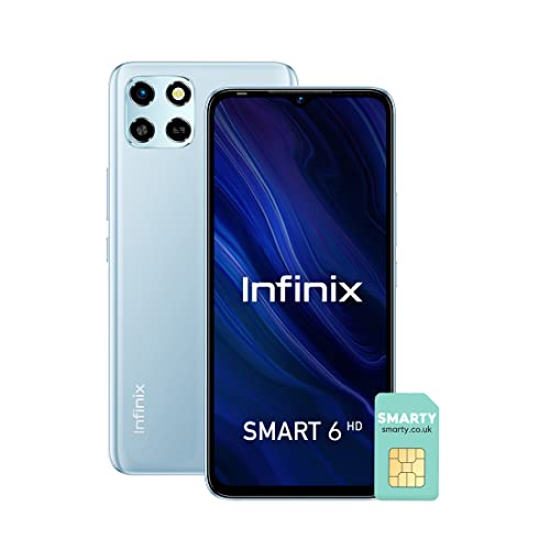 Infinix Smart 6 HD 2GB RAM 32 GB Storage (Aqua Sky)