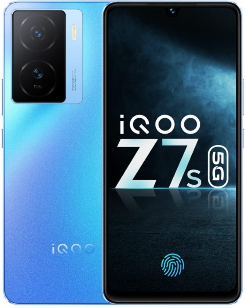 IQOO Z7S 5G (Norway Blue, 128 GB)(8 GB RAM)