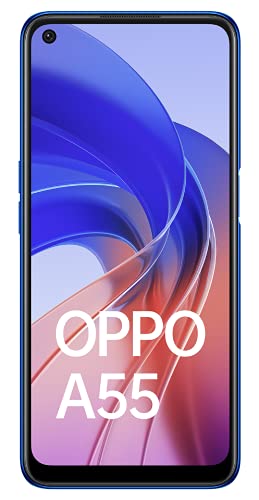 OPPO A55 (Rainbow Blue, 4GB RAM, 64GB Storage) with No Cost EMI/Additional Exchange Offers