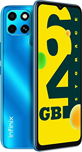 (Renewed) Infinix Smart 6 (Heart of Ocean, 2GB RAM 64GB Storage)