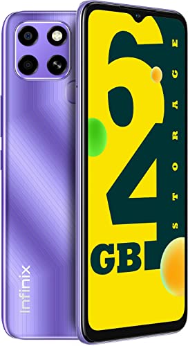 (Renewed) Infinix Smart 6 (Starry Purple, 2GB RAM 64GB Storage)
