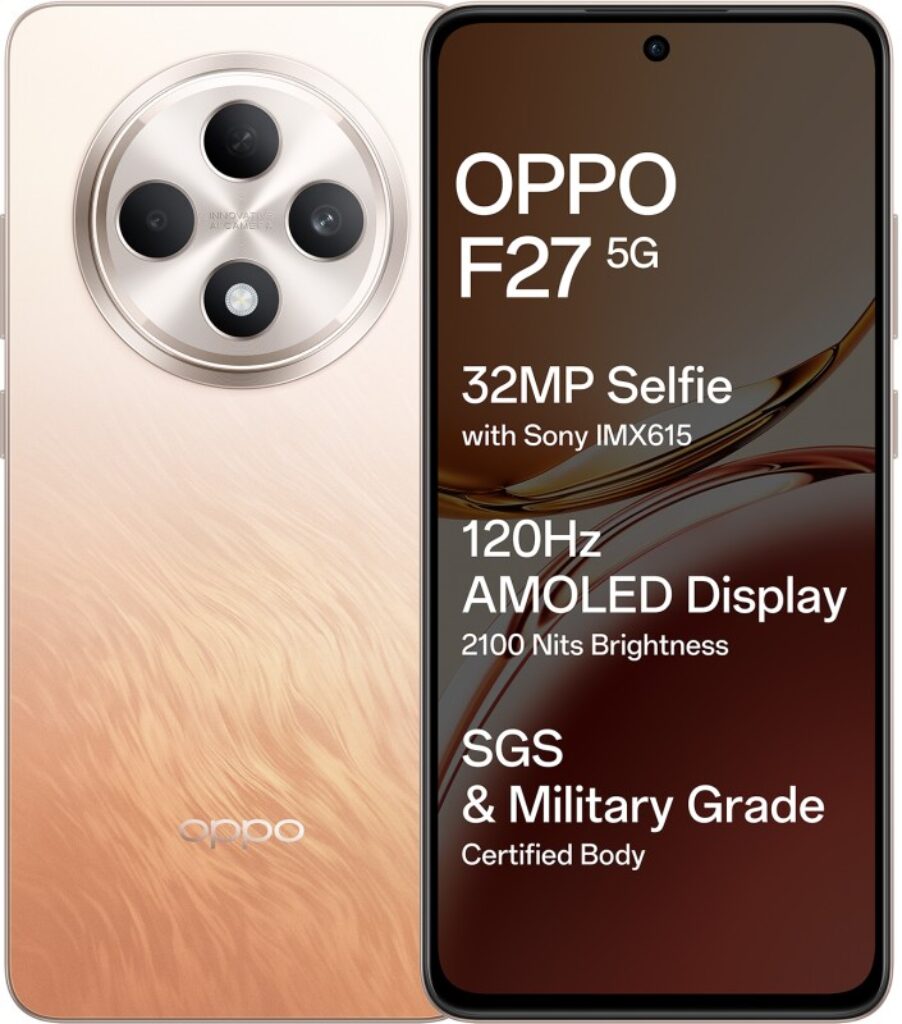OPPO F27 5G (Amber Orange, 128 GB)(8 GB RAM)